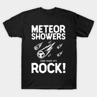 Meteor Showers Rock T-Shirt